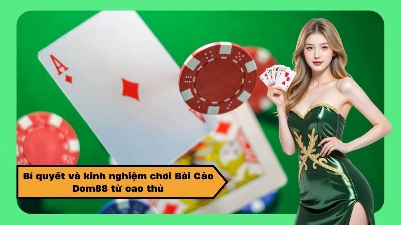 Bí quyết và kinh nghiệm chơi Bài Cào Dom88 từ cao thủ