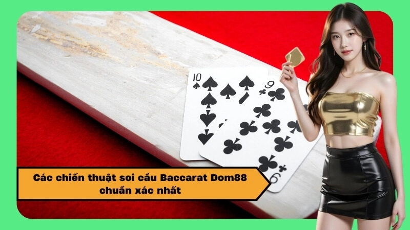 Các chiến thuật soi cầu Baccarat Dom88 chuẩn xác nhất