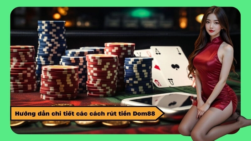 Hướng dẫn chi tiết các cách rút tiền Dom88