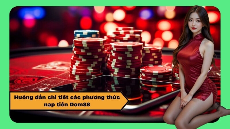 Hướng dẫn chi tiết các phương thức nạp tiền Dom88