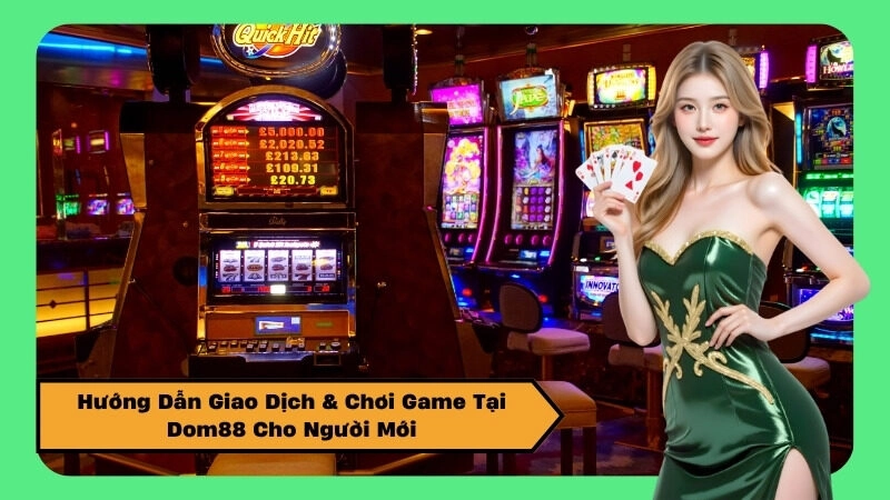 Hướng Dẫn Giao Dịch & Chơi Game Tại Dom88 Cho Người Mới