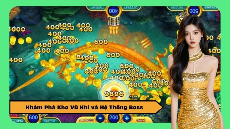 Khám Phá Kho Vũ Khí và Hệ Thống Boss