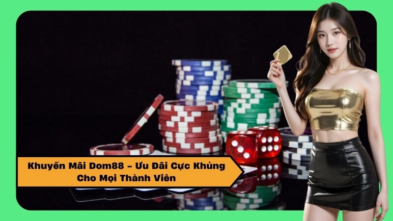 Khuyến Mãi Dom88 - Ưu Đãi Cực Khủng Cho Mọi Thành Viên